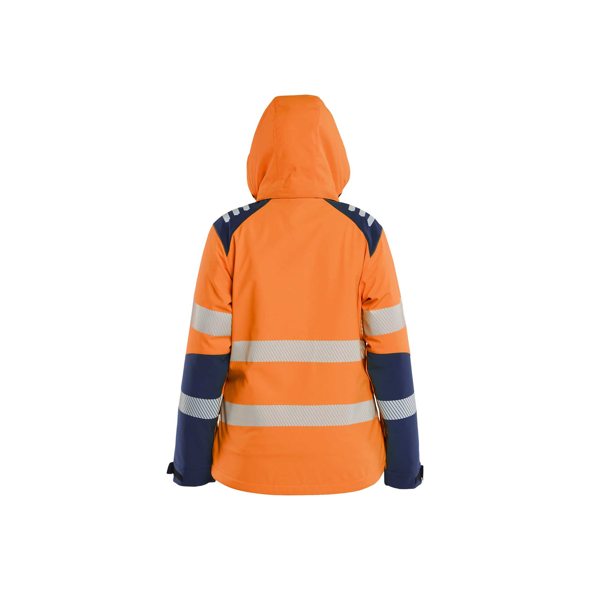 BLAKLADER 44012513 Women's Hi vis Lightweight lined Winter Softshell Jacket Hi Vis Reflective Softshell Work Jacket WOMEN - Waterproof